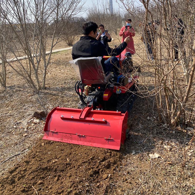 多功MQM能农带式旋履耕机用耕田机小型耕地机家用水田起微耕机四
