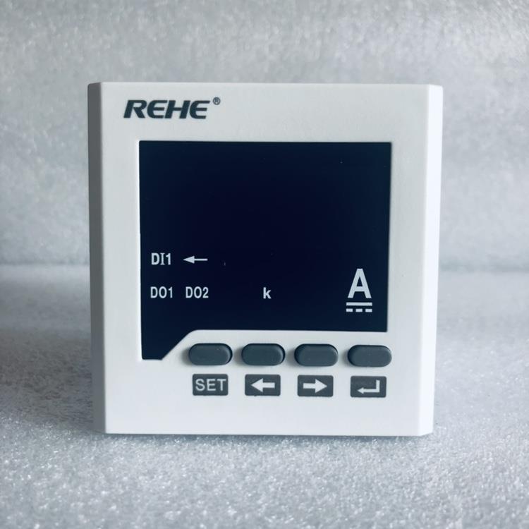 数显单相智能直流电流表带输出4-20mA RH-DA71 100A/75mV可设置