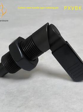 碳钢l形分度销夹销旋钮柱塞弹簧定位柱拉销手柄型自锁闩锁Pxvbk