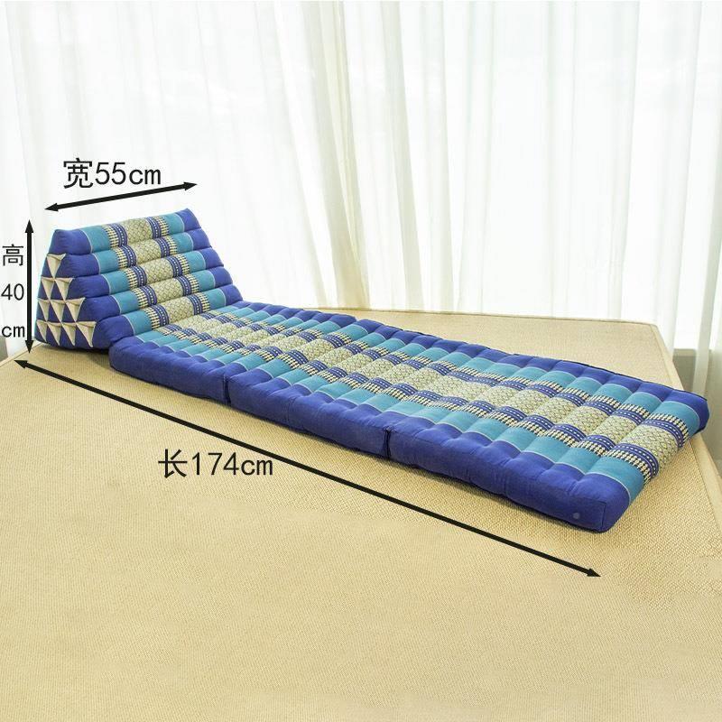 泰式靠垫SPA飘窗垫泰式三角靠枕米发榻榻垫飘窗台NRS垫地板沙坐垫