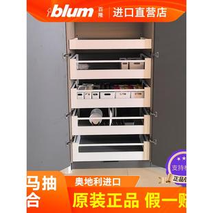 Blum Blum大怪物拉篮骑高柜厨房柜联动零食储物柜大怪物拉篮
