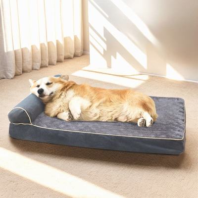 狗窝冬天保暖大型犬狗狗床金毛拉布拉多睡垫可拆洗狗垫子四季通用