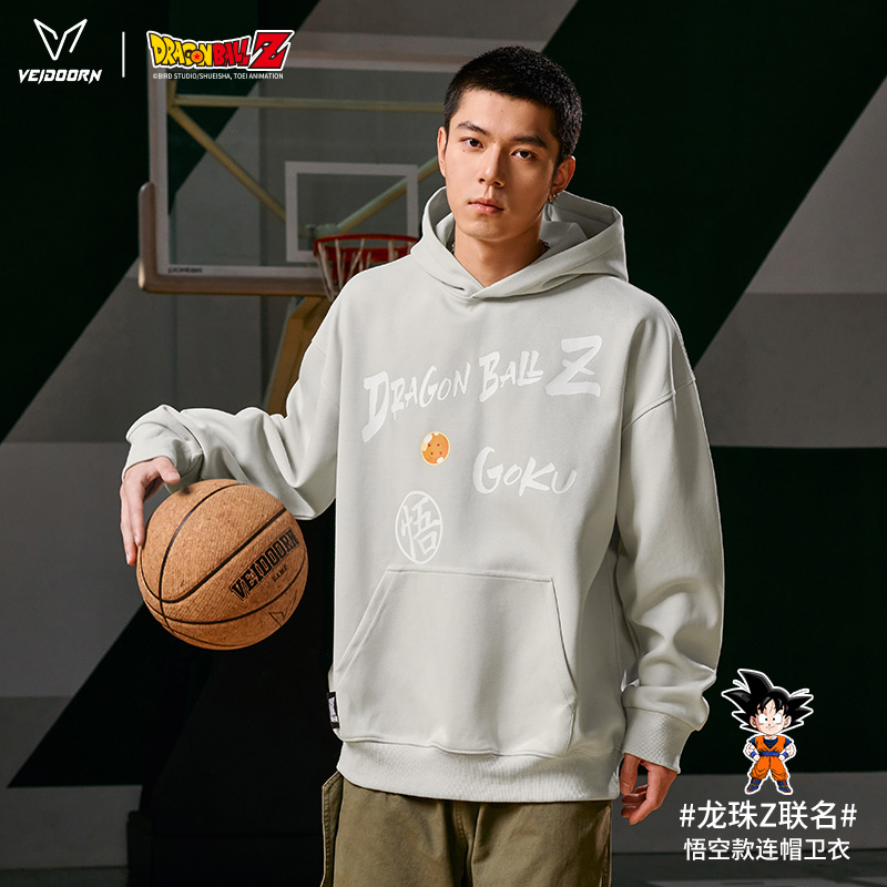 维动龙珠联名悟空款长袖卫衣男秋
