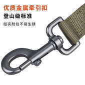 狗脖圈大型犬可调节颈圈拉布拉多金毛马犬尼龙带狗狗项圈牵引绳