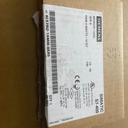 6ES7952-1AM00-0AA0 S7-400 RAM存储卡 工控配件议价维修