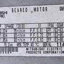 GM-SPF 减速电机马达 0.75KW 4P 1:20 400V IP44 三相议价维修