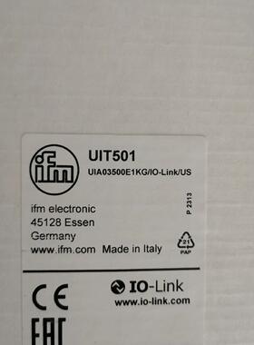 UIT501 易福门工业自动化传感器 IO-Link接口工控配件议价维修
