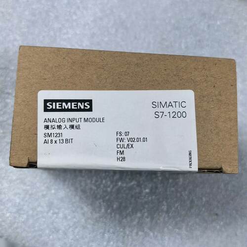 SM1231 S7-1200 模拟输入模组 AI 8×13BIT议价维修