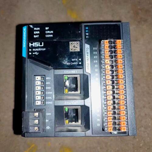 H5U-1614MTD PLC模块 汇川ethercat总线32轴控制议价维修