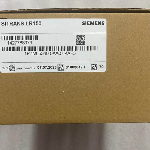 7ML5340-0AA07-4AF3 SITRANS LR150 工控自动化测量配件议价维修