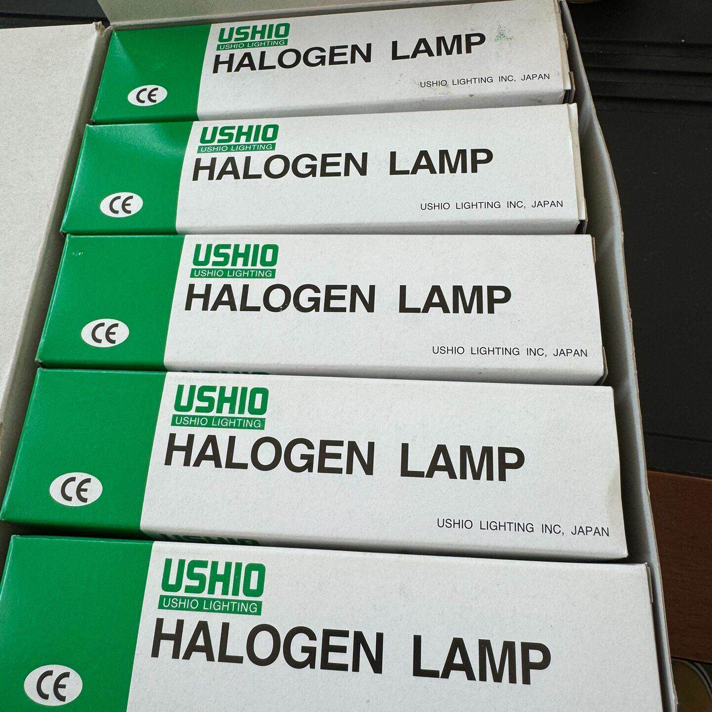 USHIO HALOGEN LAMP 卤素灯 实验室仪器照明灯泡议价维修
