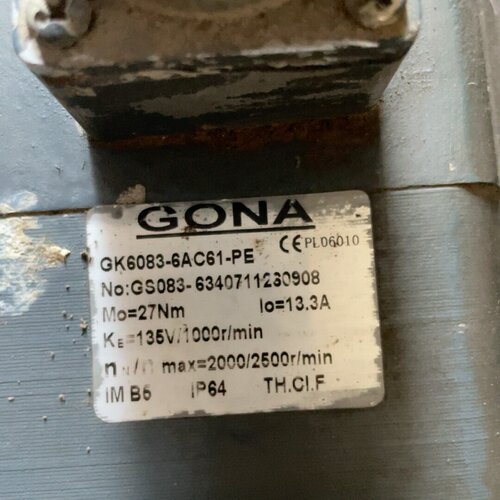 GK6083-6AC61-PE GONA工业自动化电机 IP64防护配件议价维修