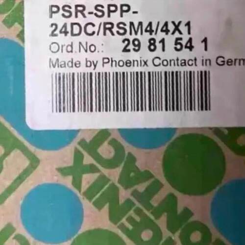 PSR-SPP-24DC/RSM4/4X1 速度监控继电器 工控自动化配件议价维修