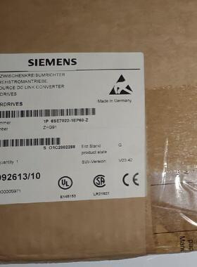 6SE7022-1EP60-ZG91 变频器 交流传动直流链路转换器议价维修