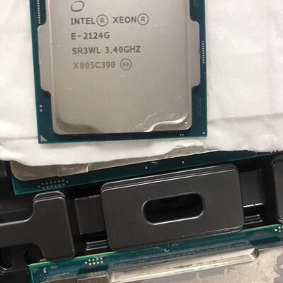 E-2124G Xeon四核处理器 正显 适配C246主板平台议价维修