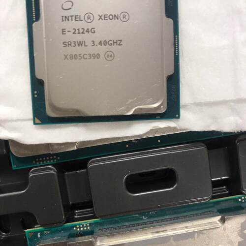 E-2124G Xeon四核处理器 正显 适配C246主板平台议价维修