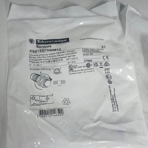 XS618B1NBM12 电感式接近开关 特勒美科工业感应器件议价维修