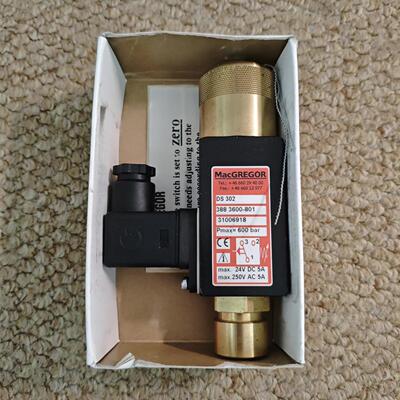 DS 302 388 3600 压力传感器 MacGREGOR工业工控配件议价维修