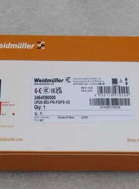 UR20-8DI-PN-FSPS-V2 Weidmüller 远程IO工控模块议价维修