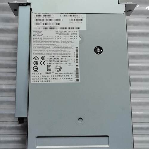 LTO Ultrium 6-H Type:L IBM 磁带驱动器 磁带机议价维修