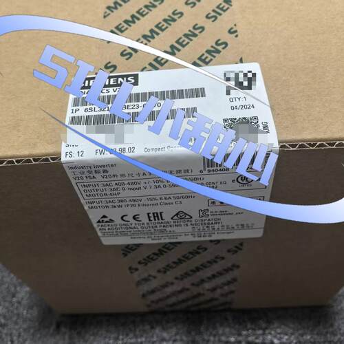 6SL3210-5BE23-0CV0 工业变频器 V20 3kW 三相工控配件议价维修