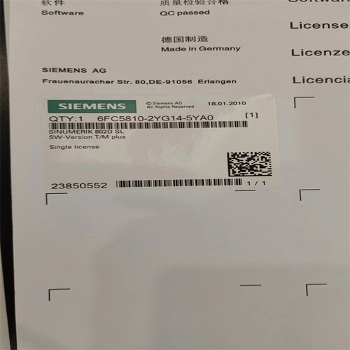 6FC5810-2YG14-5YA0 软件CF卡 工控自动化配件存储卡议价维修