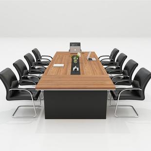 办公家椅具大型会议长桌桌约现代简办公桌长MFM-009方形板式会议