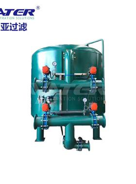 卅亚过滤处活性炭不锈钢罐多介质LUY过器固分离污水理设备滤厂液