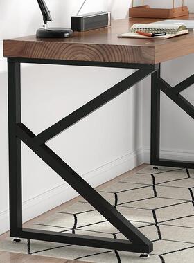 铁艺餐桌座K属782型岛台桌脚腿底金书桌吧台脚支架办公支撑桌架