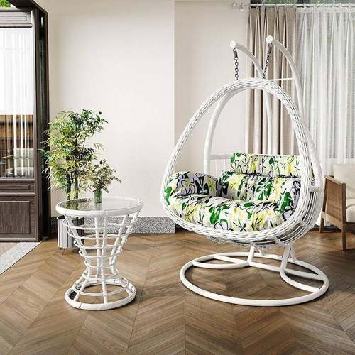 吊篮防藤吊藤椅人吊阳台网红摇双篮椅轻奢兰椅室内ONM庭院秋千椅