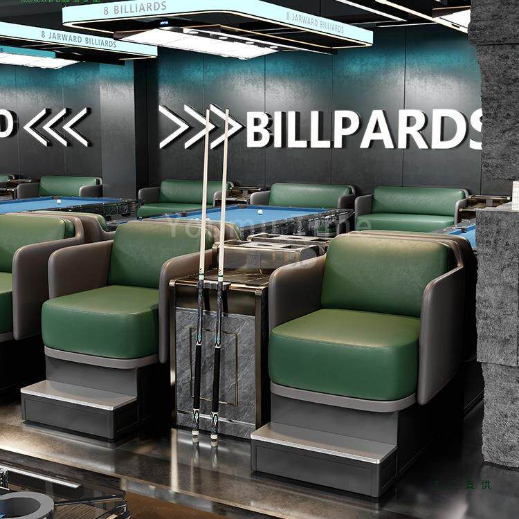 台沙发观球椅台房球室专用沙发台球球厅休985沙发观球座息椅球台