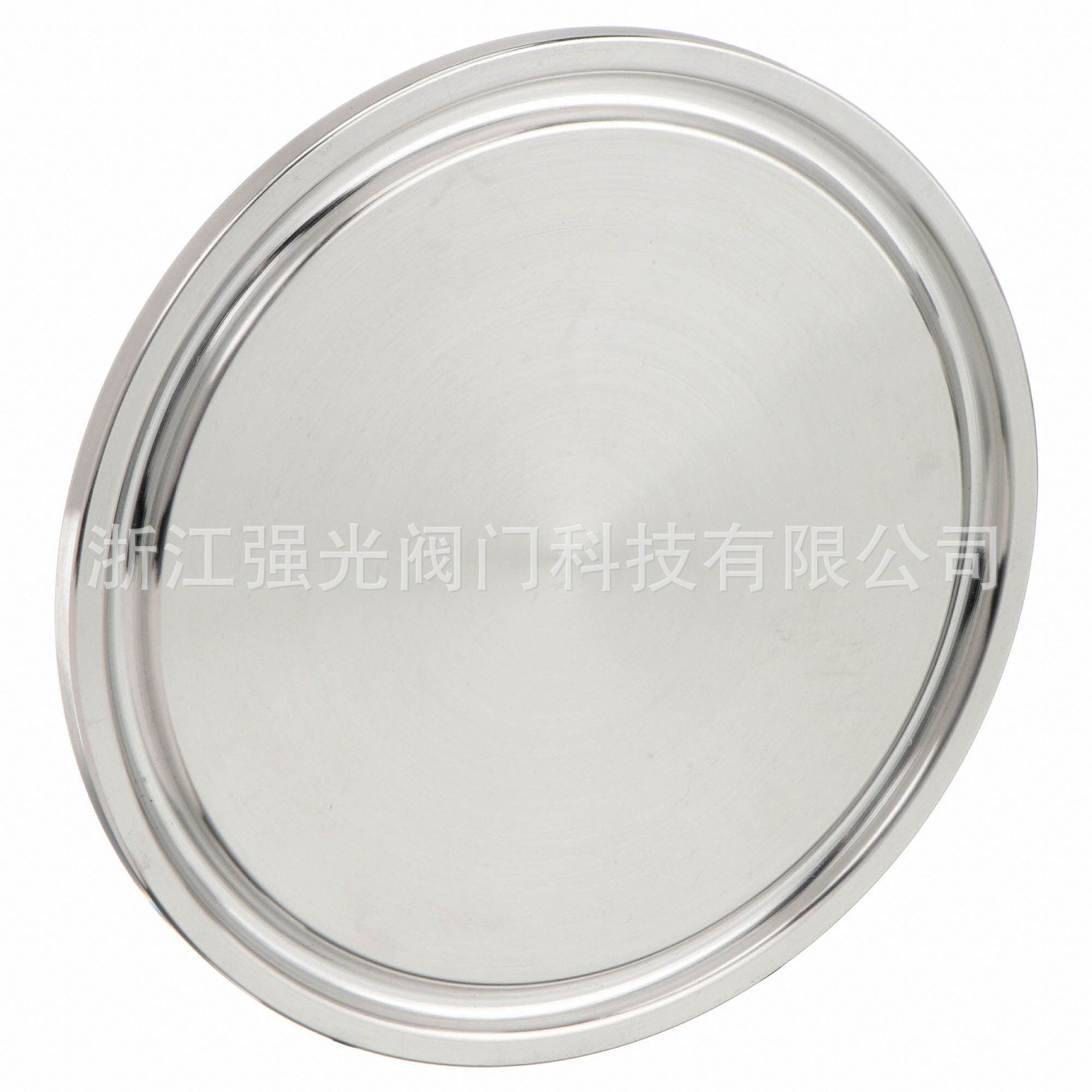 卫生级304不锈钢快装活结闷盖