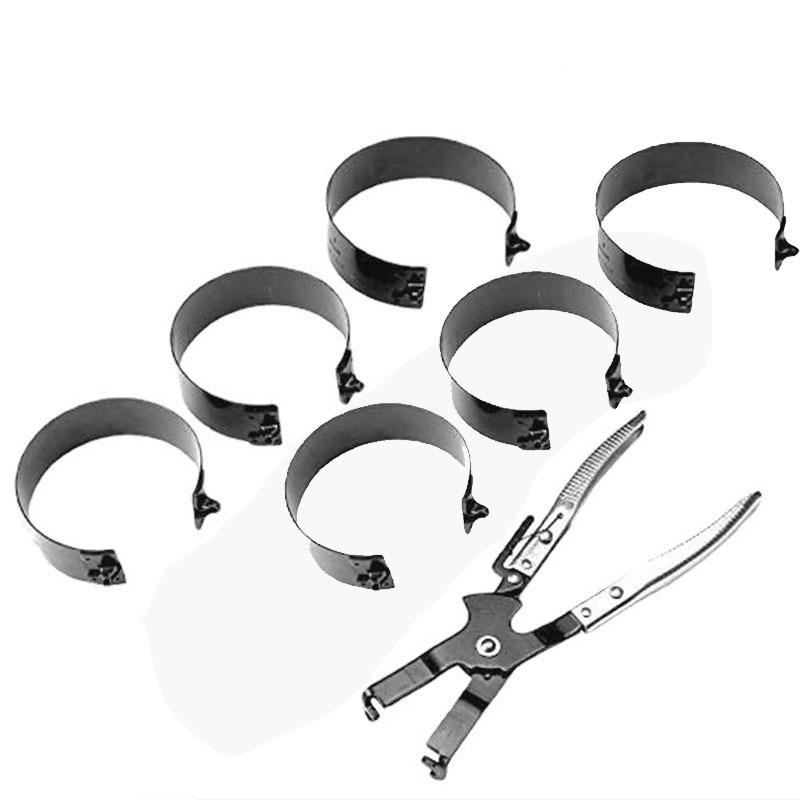 活塞环安装工具车汽活塞安装工具活塞环钳钳活紧塞环箍汽790修工