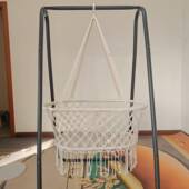 室内童房17181手婴工秋千装 儿摇儿床吊椅吊 饰椅婴儿睡吊篮悬挂式