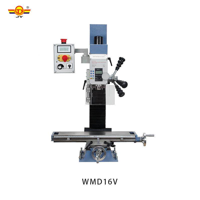 家用微型钻铣WMD16V床式WMD16V精密小台钻床金属铣台多功能机床型