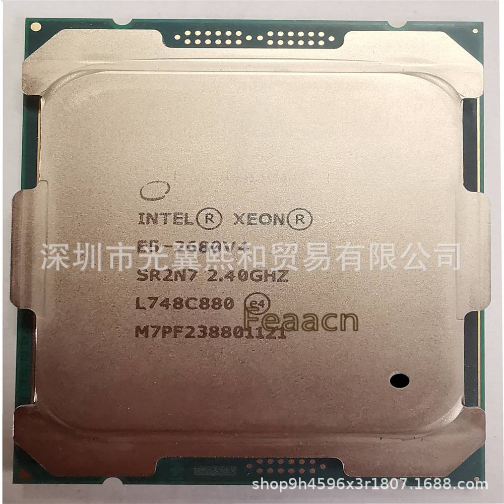 Intel E5 2680V4 SR2N7 2.4ghz 120W LGA2011-3 14核28线程14纳米