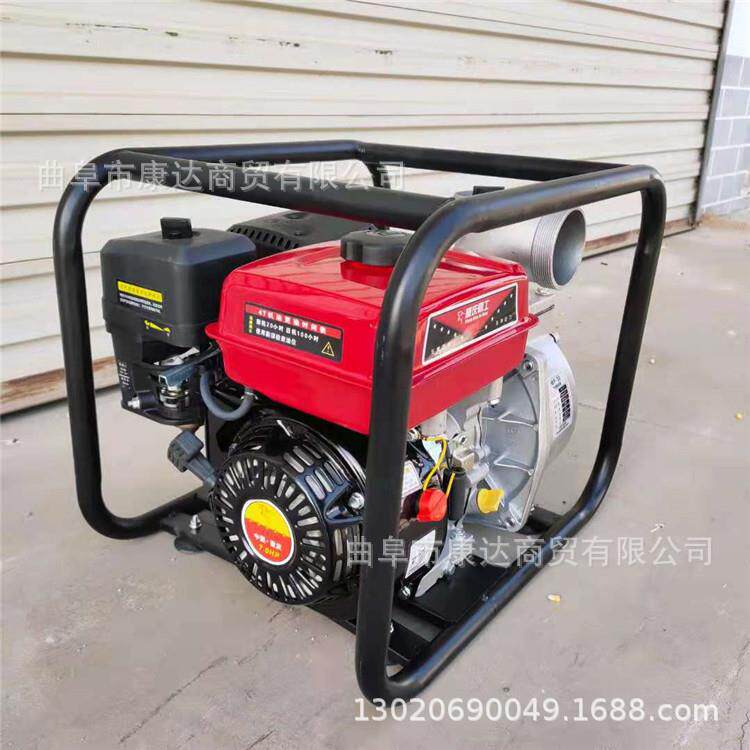 框式抽水泵图片小型3寸寸水泵泵浇地灌架溉排水六寸柴EZS油4泵