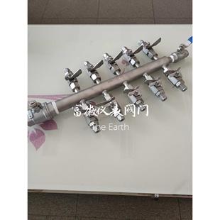 气源分配器,不锈钢气源分配器,分气块多管路气排气源分流分配器
