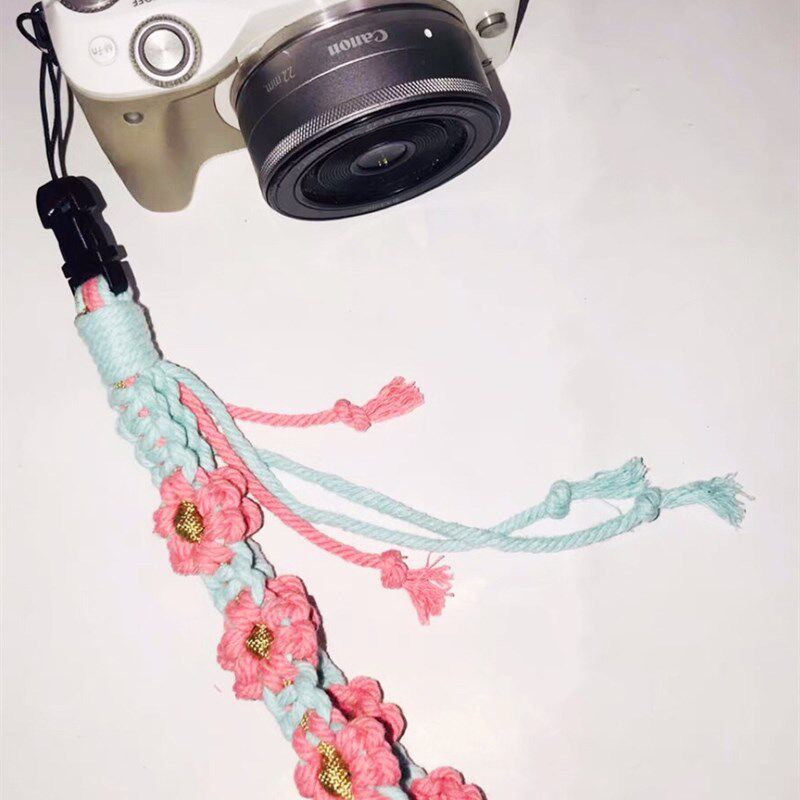 速发适古反艺单文微单r8r6r5相机腕带背带快拆失手绳调节复佳能索