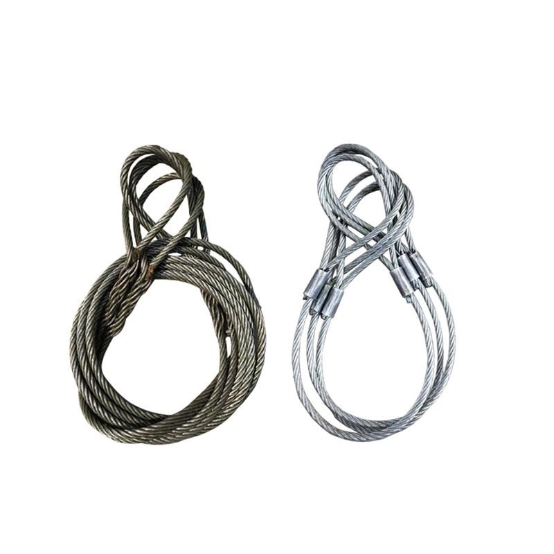 速发插编钢丝绳头起重吊具20编织2塔吊车吊装14软油丝绳子16MM18
