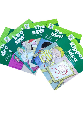 原版进口Oxford Story Tree牛津故事树分级阅读绘本Level 3第三级别5本组合 6-9岁少儿英语课外读物birthday candle/Kipper's idea