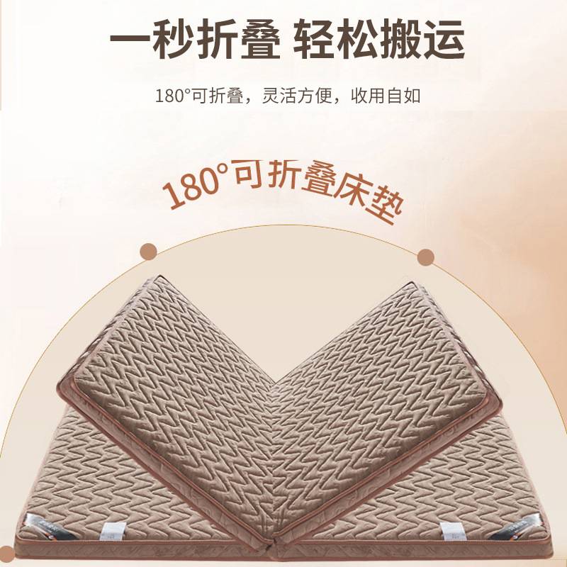 可折叠天然椰棕床垫3E棕垫乳胶床垫榻榻米垫家用出租双人椰棕床垫