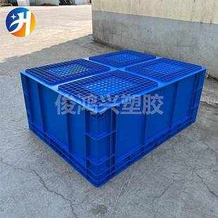 600 800 40周转箱加厚注塑塑料盒塑料箱零件物料胶框厂家优惠