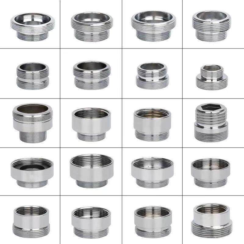 速发起泡器不锈钢转接头厨房净水器外丝细螺洗牙池转换手丝