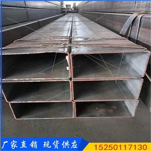 现货速发钢材镀锌黑铁方管20x4小x5矩形60x80方通150x100大200x10