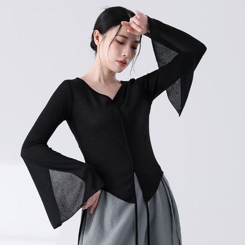 速发舞蹈服202功新款练舞服4蹈上衣舞古典舞成人中国舞秋冬套装