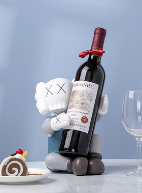 速发桌酒架摆件轻奢餐红客设摆厅欧式创意酒柜创意装饰品