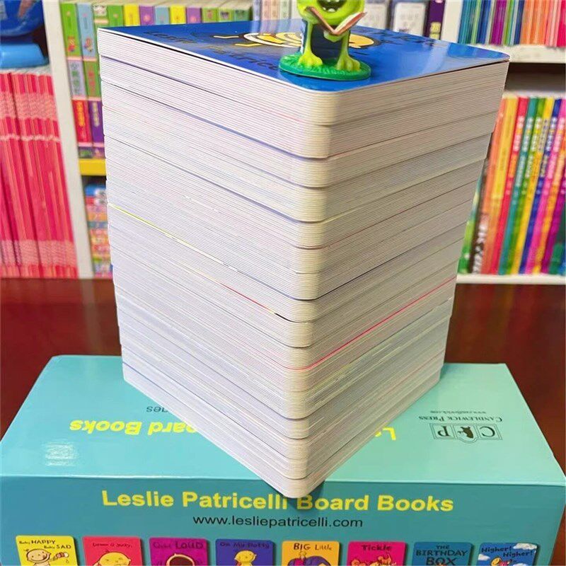 速发Leie Patrei 一根毛脏小孩小毛孩22册幼儿英语启蒙纸板书