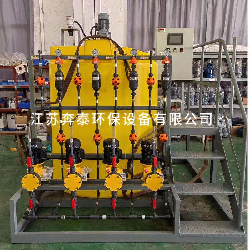 P置AC/PAM絮凝/PH加酸碱调塔节全自动一体化药装喷BT-JY淋塔冷却