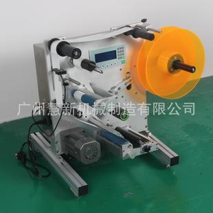 半械自动贴品标机食药品包装 贴标机瓶不干胶口服圆液洗发水772贴